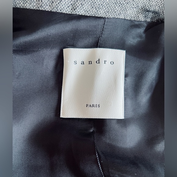 Sandro wool blend jacket - Picture 11 of 14